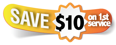 Save $10 on your first service
